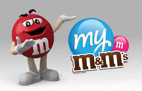 M&Ms Valentines Day Candy