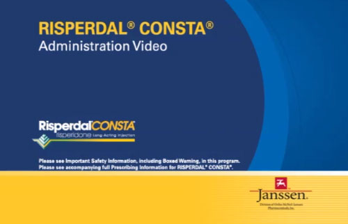 Risperdal Consta - Injection Video