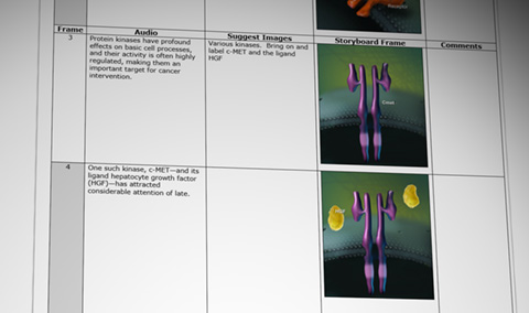 medical animation script