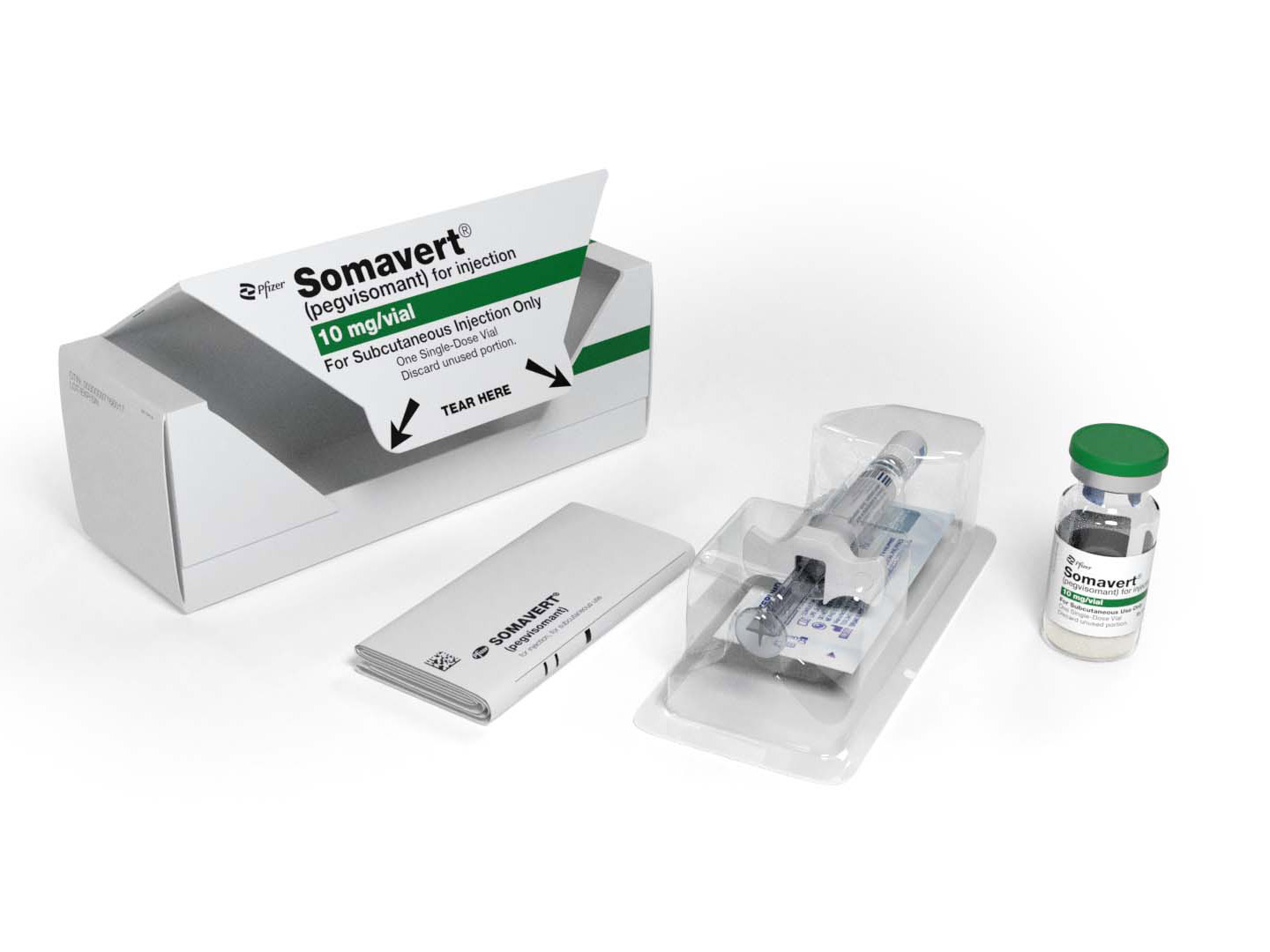 Somavert Product Packaging Demonstration